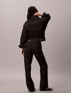 Calvin Klein 90's Straight Jeans - Lunar New Year^Damen High Rise Skinny|Relaxed Boot