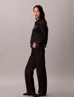 Calvin Klein 90's Straight Jeans - Lunar New Year^Damen High Rise Skinny|Relaxed Boot