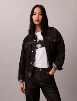 Calvin Klein 90's Straight Jeans - Lunar New Year^Damen High Rise Skinny|Relaxed Boot