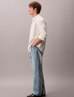 Calvin Klein 90's Straight Logo Jeans^Herren Baggy|Skinny