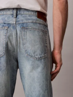 Calvin Klein 90's Straight Logo Jeans^Herren Baggy|Skinny