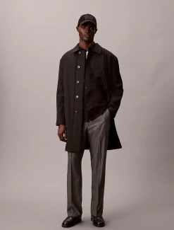 Calvin Klein 90's Straight Trousers aus Viskosegemisch^Herren Hosen & Shorts