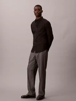 Calvin Klein 90's Straight Trousers aus Viskosegemisch^Herren Hosen & Shorts