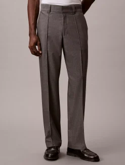 Calvin Klein 90's Straight Trousers aus Viskosegemisch^Herren Hosen & Shorts
