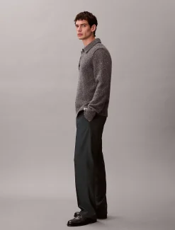 Calvin Klein 90's Straight Trousers aus Viskosegemisch^Herren Hosen & Shorts