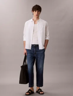 Calvin Klein 90's Tapered Cropped Jeans^Herren Baggy|Skinny