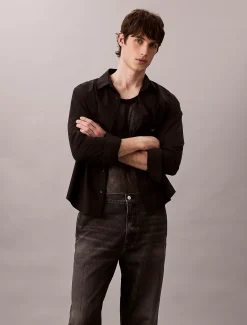 Calvin Klein 90's Tapered Cropped Jeans^Herren Baggy|Skinny