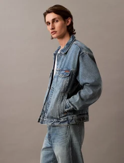 Calvin Klein 90's Trucker-Jacke^Herren Jeansjacken|JackenFrisch Eingetroffen