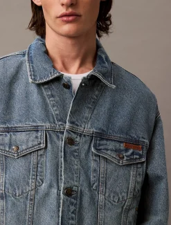 Calvin Klein 90's Trucker-Jacke^Herren Jeansjacken|JackenFrisch Eingetroffen