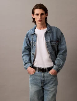 Calvin Klein 90's Trucker-Jacke^Herren Jeansjacken|JackenFrisch Eingetroffen