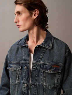 Calvin Klein 90's Trucker-Jacke^Herren Jeansjacken|JackenFrisch Eingetroffen