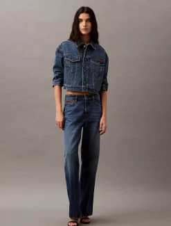 Calvin Klein 90's Trucker-Jacke^Damen Jeansjacken|JackenFrisch Eingetroffen