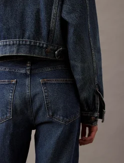 Calvin Klein 90's Trucker-Jacke^Damen Jeansjacken|JackenFrisch Eingetroffen