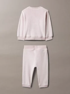 Calvin Klein Samt-Fleece-Geschenkset für Babys^Kinder Babykleidung