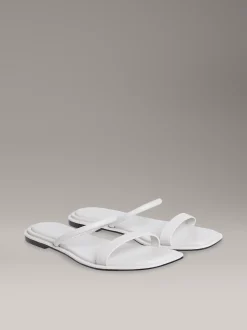 Calvin Klein Sandalen aus Leder^Damen SandalenFrisch Eingetroffen