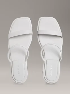 Calvin Klein Sandalen aus Leder^Damen SandalenFrisch Eingetroffen