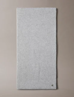 Calvin Klein Schal mit klassischem Logo aus Wollgemisch^Damen Schals & Handschuhe|Schals & Handschuhe