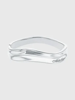 Calvin Klein Scharnier-Armreif in organischer Form^Damen Uhren & Schmuck