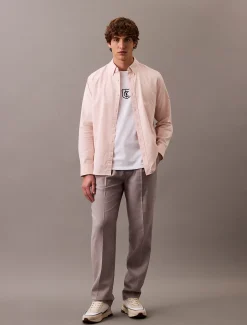 Calvin Klein Schild-Logo-T-Shirt^Herren T-shirts