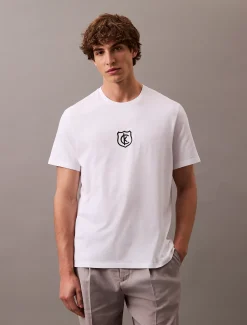 Calvin Klein Schild-Logo-T-Shirt^Herren T-shirts