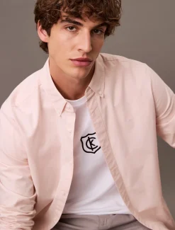 Calvin Klein Schild-Logo-T-Shirt^Herren T-shirts