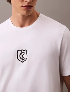 Calvin Klein Schild-Logo-T-Shirt^Herren T-shirts