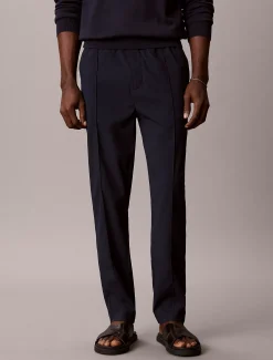 Calvin Klein Schlupfhose aus Seersucker^Herren Hosen & Shorts|Anzüge