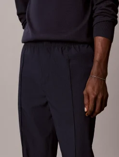 Calvin Klein Schlupfhose aus Seersucker^Herren Hosen & Shorts|Anzüge