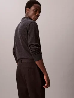 Calvin Klein Schmal zulaufende Chinohose aus Satin^Herren Hosen & Shorts