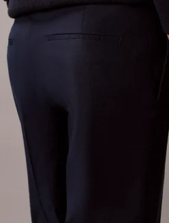 Calvin Klein Schmale Anzughose aus Leinen-Mix^Herren Hosen & Shorts|Anzüge