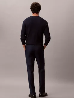 Calvin Klein Schmale Anzughose aus Leinen-Mix^Herren Hosen & Shorts|Anzüge