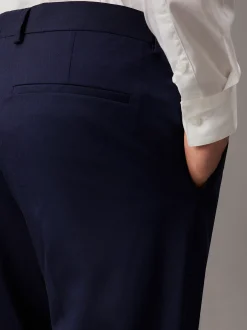 Calvin Klein Schmale Anzughose aus Stretch-Wolle^Herren Hosen & Shorts|Anzüge