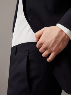 Calvin Klein Schmale Anzughose aus Stretch-Wolle^Herren Hosen & Shorts|Anzüge