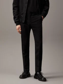 Calvin Klein Schmale Anzughose aus Stretch-Wolle^Herren Hosen & Shorts|Anzüge