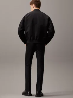 Calvin Klein Schmale Anzughose aus Stretch-Wolle^Herren Hosen & Shorts|Anzüge