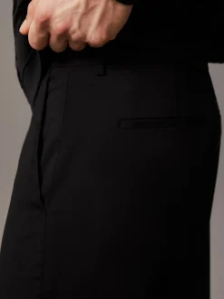 Calvin Klein Schmale Anzughose aus Stretch-Wolle^Herren Hosen & Shorts|Anzüge