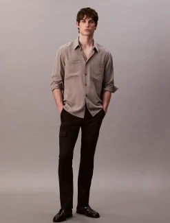 Calvin Klein Schmale Cargo-Hose aus Stretch^Herren Hosen & Shorts