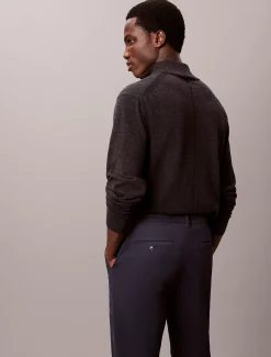 Calvin Klein Schmale Chino-Hose aus Satin^Herren Hosen & Shorts