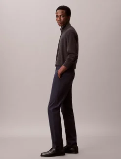 Calvin Klein Schmale Chino-Hose aus Satin^Herren Hosen & Shorts