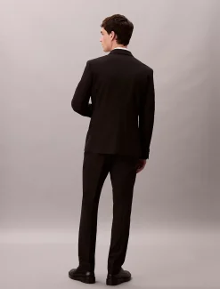 Calvin Klein Schmale Hose aus Stretch-Wolle^Herren Hosen & Shorts|Anzüge