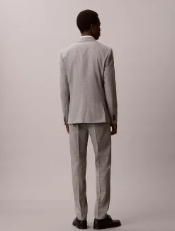 Calvin Klein Schmale Hose mit Hahnentrittmuster^Herren Hosen & Shorts|Anzüge