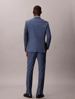 Calvin Klein Schmale Hose mit Hahnentrittmuster^Herren Anzüge|Hosen & Shorts