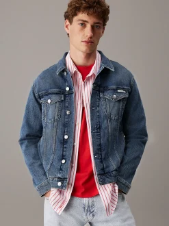 Calvin Klein Schmale Jeansjacke^Herren Jeansjacken|JackenFrisch Eingetroffen