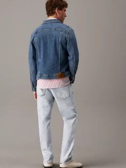 Calvin Klein Schmale Jeansjacke^Herren Jeansjacken|JackenFrisch Eingetroffen