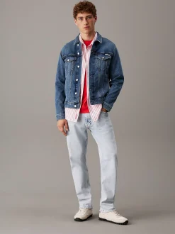 Calvin Klein Schmale Jeansjacke^Herren Jeansjacken|JackenFrisch Eingetroffen