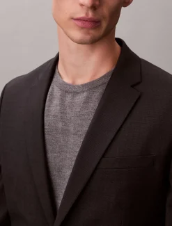 Calvin Klein Schmaler Blazer mit Mikro-Punktemuster^Herren Anzüge