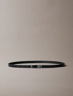 Calvin Klein Schmaler Gürtel mit Logo-Schnalle^Damen Gürtel