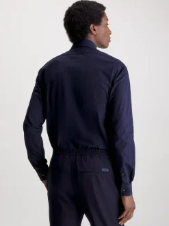 Calvin Klein Schmales Anzughemd aus Popeline^Herren Anzüge|Hemden & Poloshirts