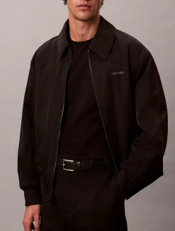 Calvin Klein Schmales Baumwoll-T-Shirt mit Liquid Touch^Herren T-shirts