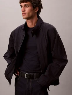 Calvin Klein Schmales Baumwoll-T-Shirt mit Liquid Touch^Herren T-shirts